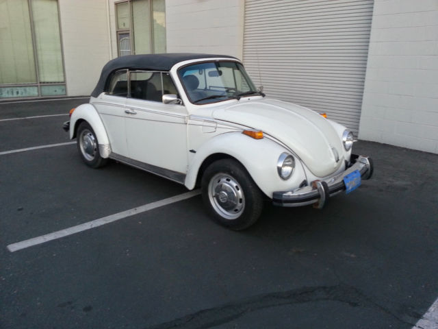 1978 Volkswagen Super Beetle Convertible 64k Org miles No Reserve! 1978 Volkswagen Beetle - Classic Convertible