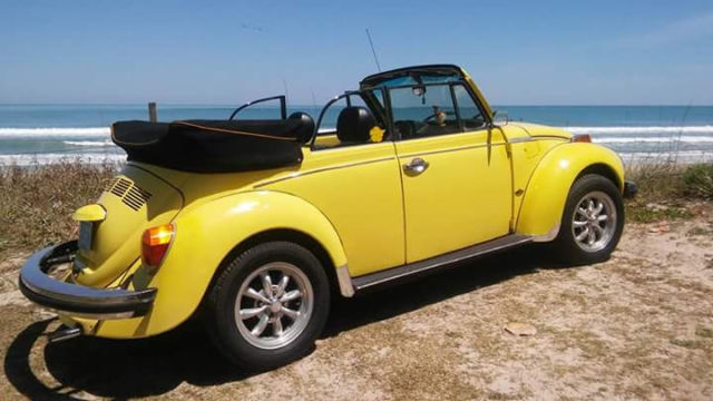 1978 Volkswagen Super Beetle Convertible Champagne Edition 1978 Volkswagen Beetle - Classic Champagne Edition