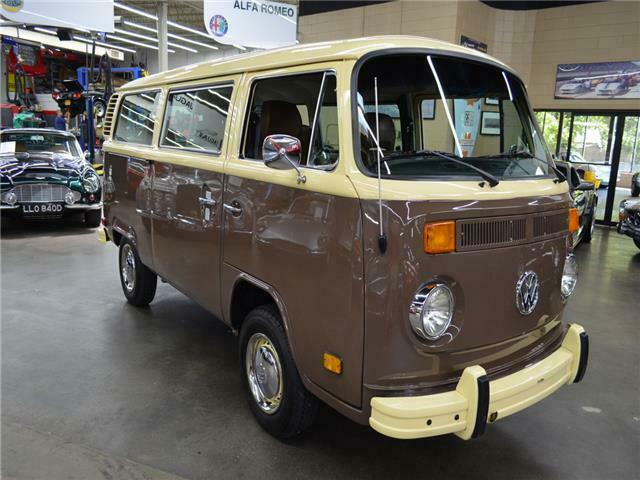 1978 VOLKSWAGEN TYPE 2 TRANSPORTER BUS 89144 Miles Agate Brown BUS Manual 1978 Volkswagen TYPE 2 TRANSPORTER BUS