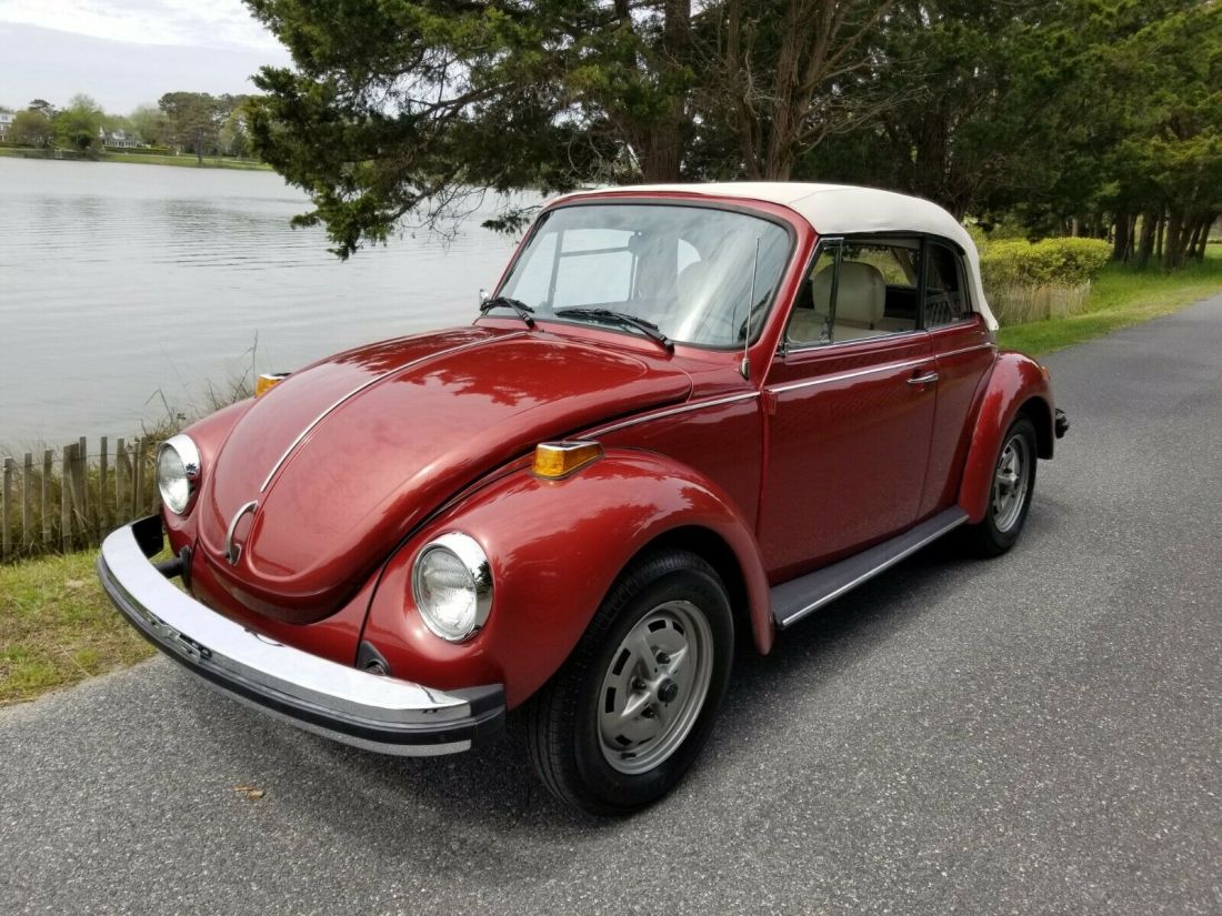 1978 VOLKSWAGEN VW BEETLE CONVERTIBLE CHAMPAGNE EDITION 1978 Volkswagen Beetle - Classic