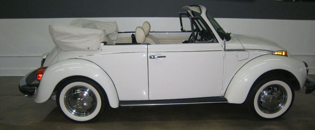 1978 Volkswagon Super Beetle Convertible 30,277 Miles 1600cc 4 cylinder 4 Speed 1978 Volkswagen Beetle-New Convertible