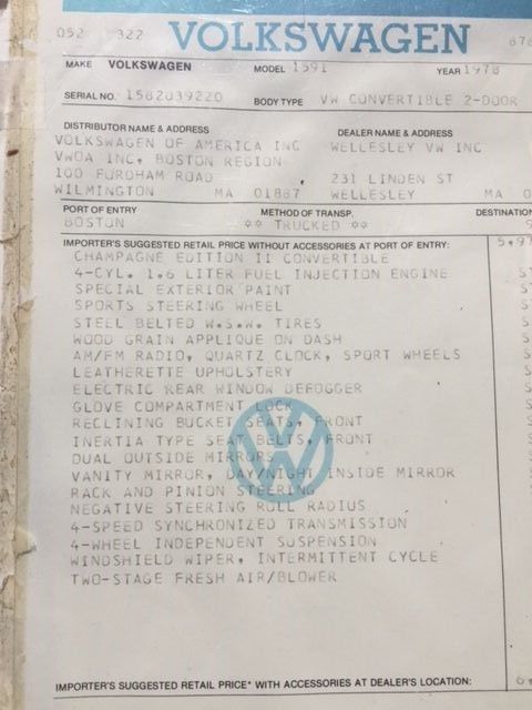 1978 Volkswagen Beetle - Classic Champage Edition - photo 11
