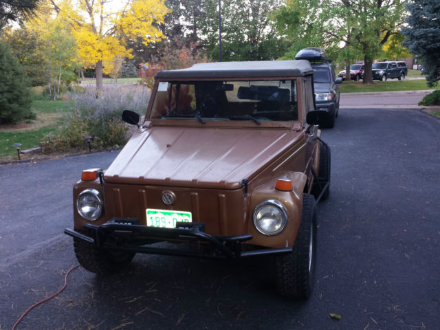 1978 VW Thing/Safari import Real Centerline Wheels 1776cc Oil Cooler 1978 Volkswagen Thing