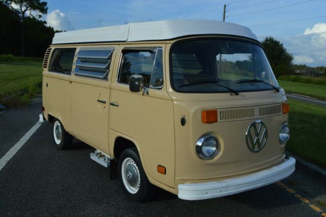 1978 VW WESTY DAKOTA BIEGE REPAINTED THIS YEAR RARE AUTO AND FACTORY A/C BID NOW 1978 Volkswagen Bus/Vanagon TYPE II WESTFALIA