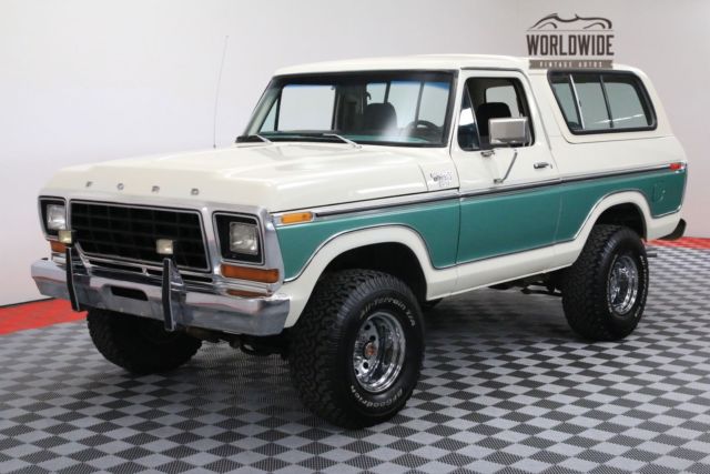 1978 White RANGER XLT RESTORED COLLECTOR GRADE! 1978 Ford Bronco RANGER XLT RESTORED COLLECTOR GRADE