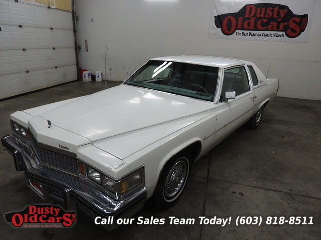 1978 White Runs Drives Body Int Good 425 Big Block Auto! 1978 Cadillac DeVille Runs Drives Body Int Good 425 Big Block Auto