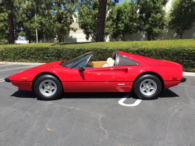 1979 308 gts 16,348 original miles all record and all major services complete 1979 Ferrari 308 GTS