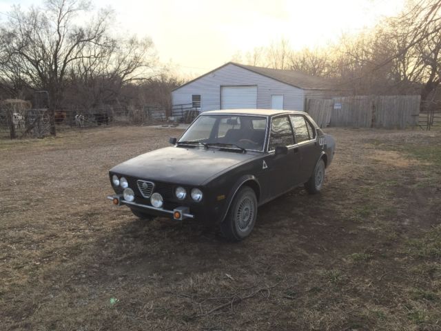 1979 Alfa Romeo Alfetta Sports Sedan 1979 Alfa Romeo Other