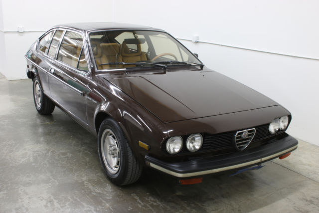 1979 ALFA ROMEO ALFETTA SPRINT VELOCE, ORIGINAL, ONE OWNER, GTV6, NO RESERVE 1979 Alfa Romeo GTV Alfetta Sprint Veloce