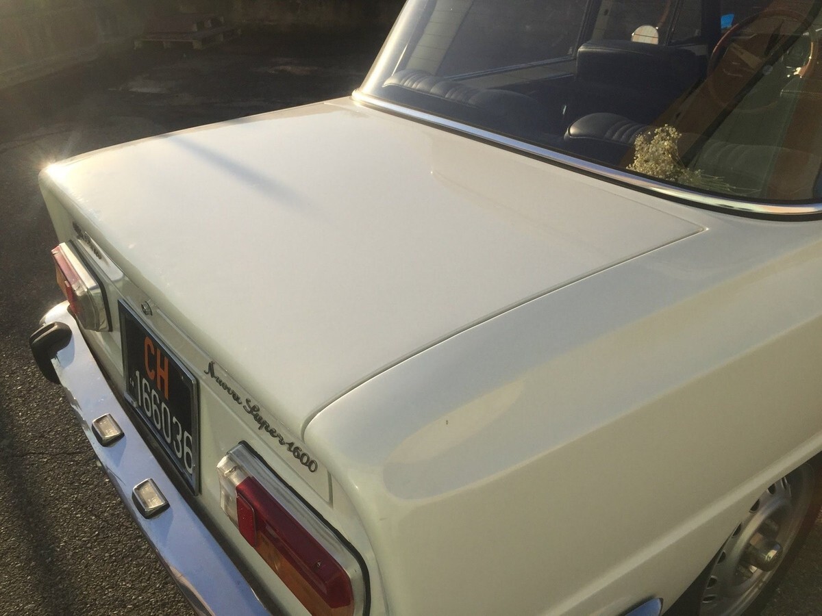 1979 Alfa Romeo Giulia Nuova Super 1600 Immaculate Interior, Rebuilt Carbs - photo 5