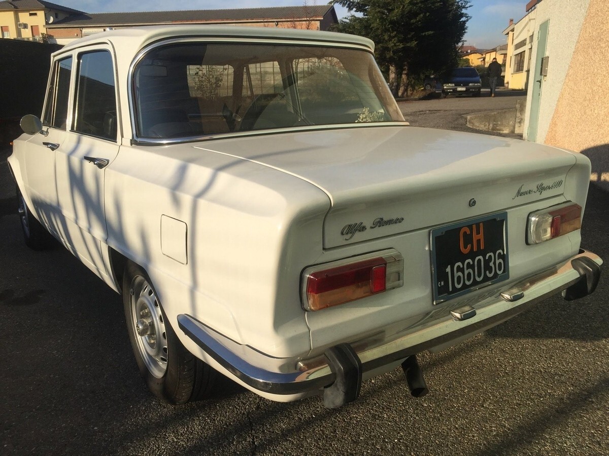 1979 Alfa Romeo Giulia Nuova Super 1600 Immaculate Interior, Rebuilt Carbs - photo 7