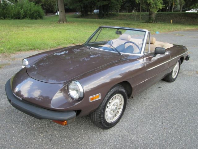 1979 Alfa Romeo Spider