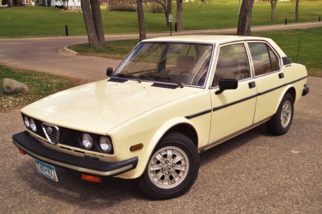 1979 Alfetta Sports Sedan ~ SOLID, TIGHT and GREAT RUNNER!