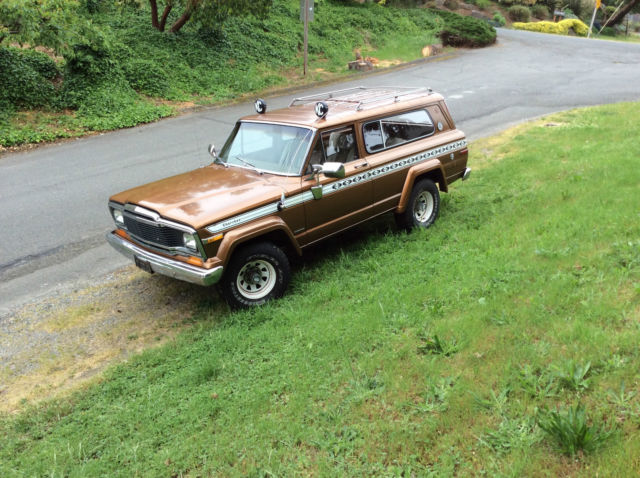 1979 AMC Jeep Cherokee Wide Track 2 Door Wagon Alpaca Brown 1979 Jeep Cherokee