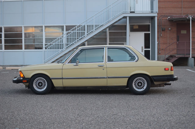 1979 BMW 320i coupe, 130,000 miles, 4-speed, survivor, Sierra Beige 1979 BMW 3-Series