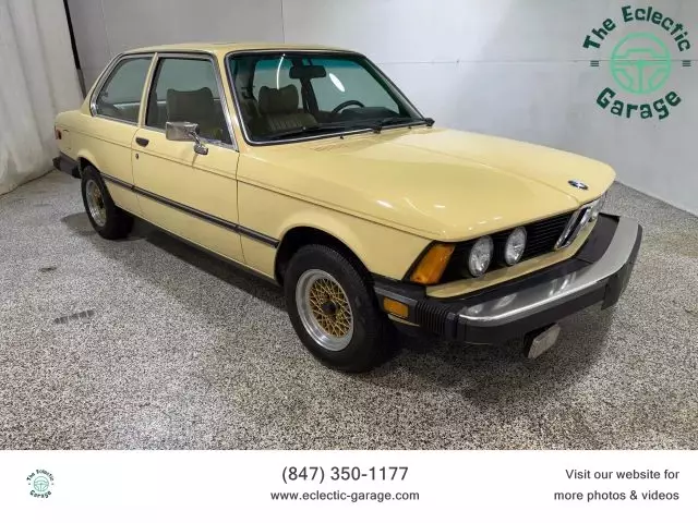 1979 BMW 320i, Yellow with 97824 Miles Shipping Anywhere! 1979 BMW 3-Series Coupe