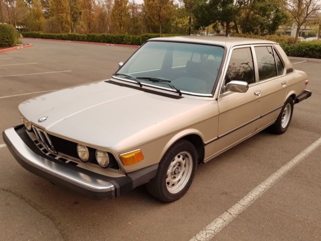 1979 BMW 5-Series 528i Sedan 4-Door --- NO RESERVE ---