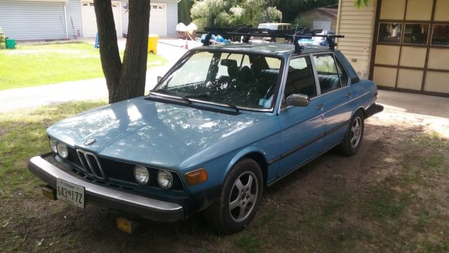1979 BMW 528i 4 door E12 sedan 1979 BMW 5-Series