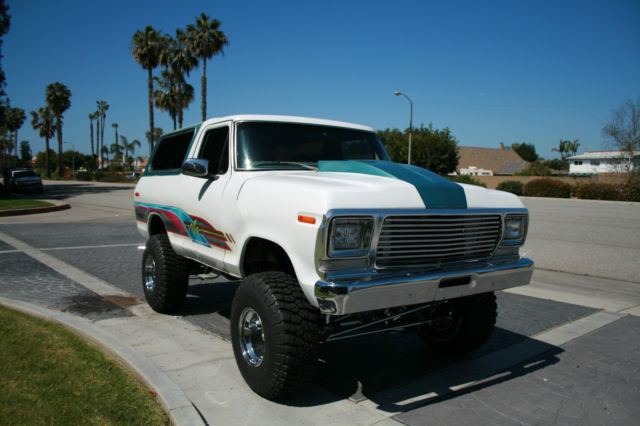 1979 Bronco Former Show Truck, 460 FI Big Block, 3" Flows, Everything is CHROME! 1979 Ford Bronco Custom