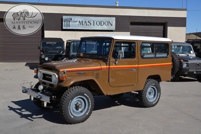 1979 Brown 4X4 FJ LAND CRUISER FJ45 brown Retro off road 1979 Toyota Land Cruiser 4X4 FJ43 LAND CRUISER FJ