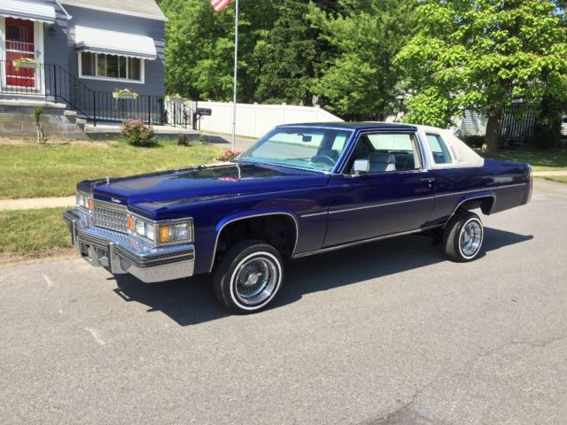 1979 Cadillac Coupe DeVille CUSTOM Hydraulic LOW RIDER A Must See!! NO RESERVE!! 1979 Cadillac DeVille
