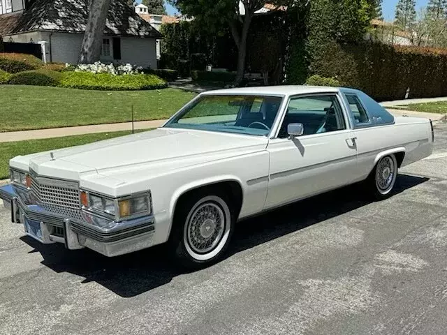 1979 Cadillac DeVille White 1979 Cadillac DeVille
