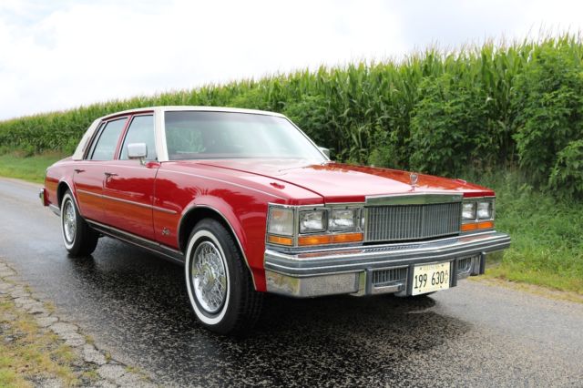 1979 Cadillac Seville only 61,047 Finished in rare color Bright Red 1979 Cadillac Seville