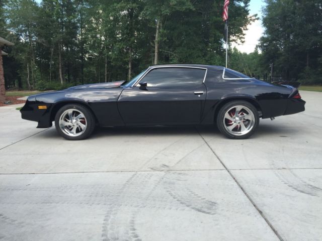 1979 Camaro. Custom Build. Black. Rebuild. Two Door. Chevy. Chevrolet. Muscle. 1979 Chevrolet Camaro