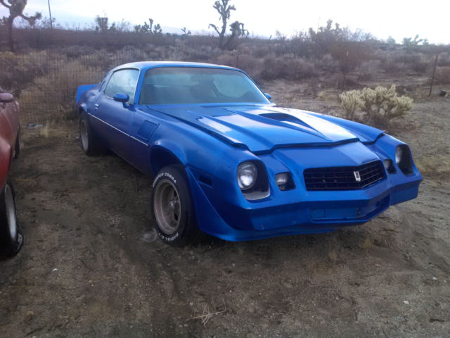 1979 CAMARO Z28 CALIFORNIA CAR SUPER STRAIGHT NO MOTOR GREAT BUILDER 1978 Chevrolet Camaro