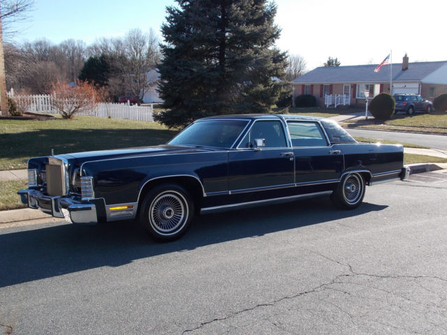 1979 Canadian Lincoln Continental "Collector Series"; Ex. Cond. 43K Orig miles 1979 Lincoln Continental