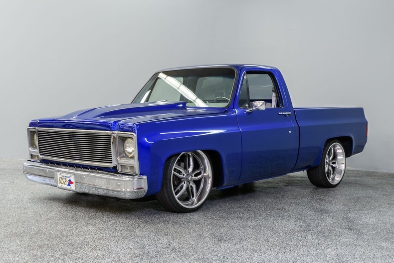 1979 Chevrolet C10 3586 Miles Blue Pickup Truck 383ci 400 Turbo Auto 1979 Chevrolet C-10 --