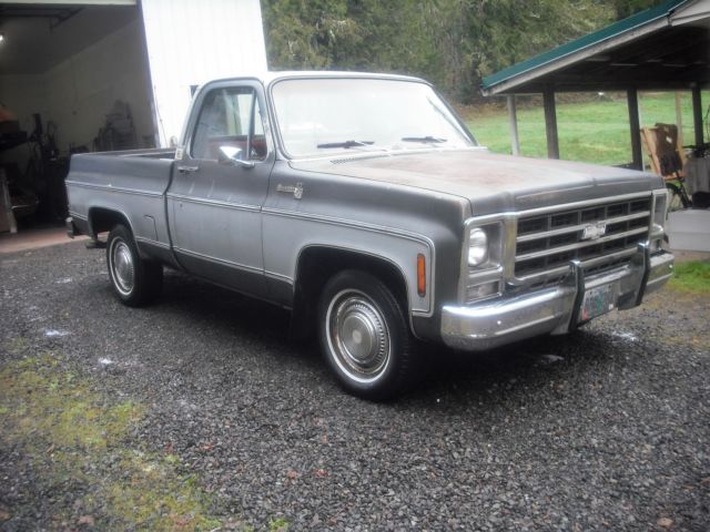1979 Chevrolet C10 Silverado SWB Pickup Truck 350 OLDS. V8 TURBO 400 1979 Chevrolet C-10 Silverado