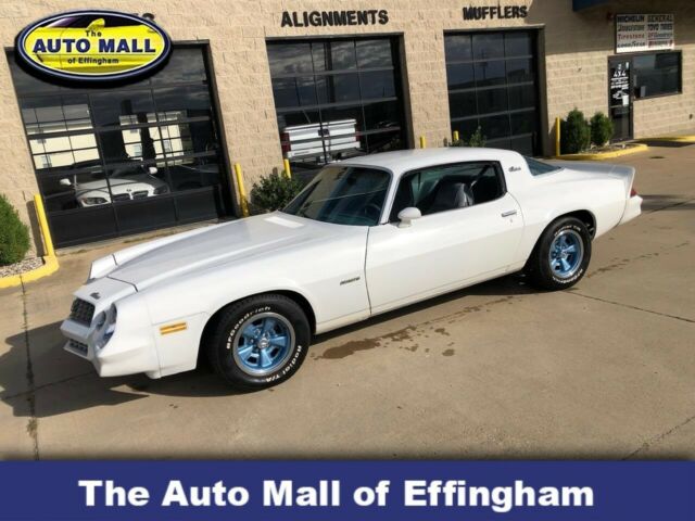 1979 Chevrolet Camaro Berlinetta 27300 Miles White 301 3 Speed Auto 1979 Chevrolet Camaro Berlinetta