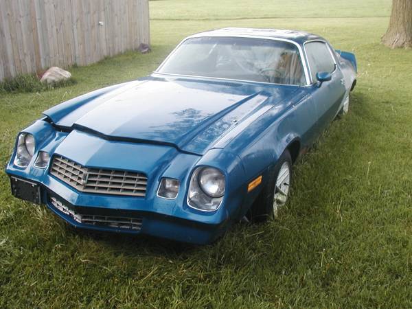 1979 CHEVROLET CAMARO (CLEAR TITLE) & 76 CHEVY CAMARO PARTS CAR(NO TITLE) 1979 Chevrolet Camaro