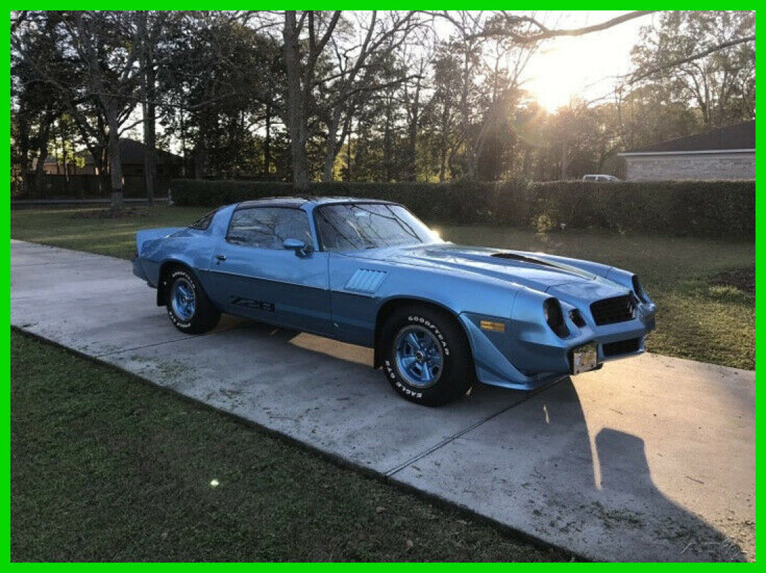 1979 Chevrolet Camaro Z28 350 V8 4 Speed Manual T Tops 2nd Owner 1979 Chevrolet Camaro