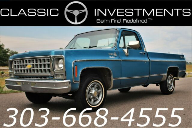 1979 Chevrolet Cheyenne C10-One Owner-70k Original Miles- BIG 10 NO RUST 1979 Chevrolet C-10 Cheyenne Big10