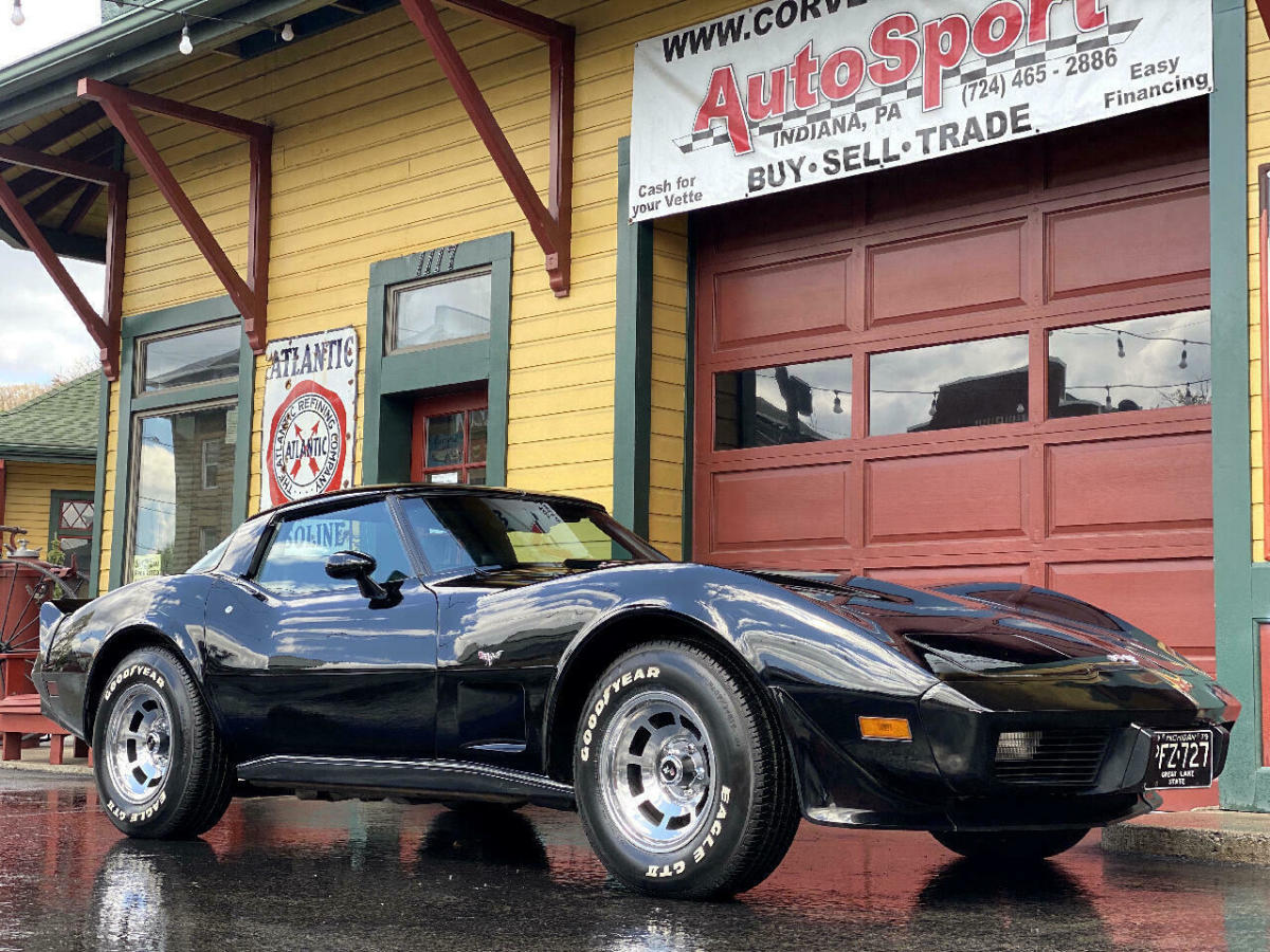 1979 Chevrolet Corvette 1979 Black/Black L82 4-Sp 2 Owners Org Docs! 37657 Miles 1979 Chevrolet Corvette 1979 Black/Black L82 4-Sp 2 Owners Org Docs!