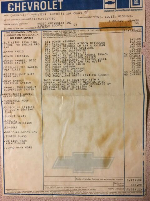 1979 Chevrolet Corvette - photo 11