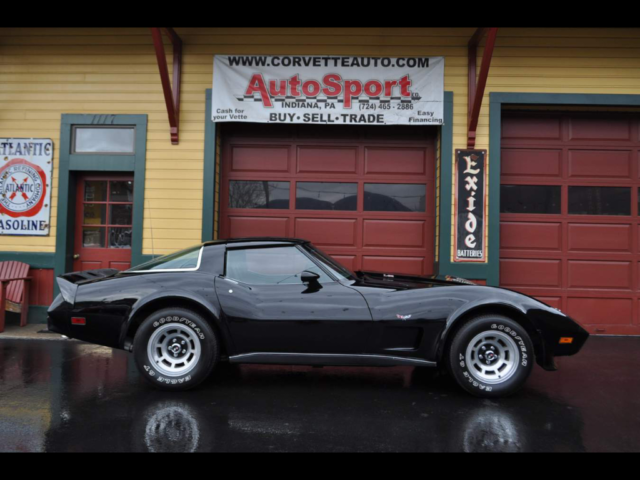 1979 Chevrolet Corvette L82 4-Speed Black Black All Orignal! 45103 Miles Black 1979 Chevrolet Corvette L82 4-Speed Black Black All Orignal!
