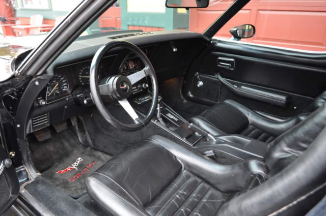1979 Chevrolet Corvette L82 4-Speed Black Black All Orignal! - photo 11
