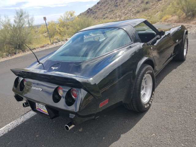 1979 CHEVROLET CORVETTE L82 4 SPEED MANUAL BLACK ON BLACK ORIGINAL MATCHING #S!! 1979 Chevrolet Corvette L-82 4-SPEED