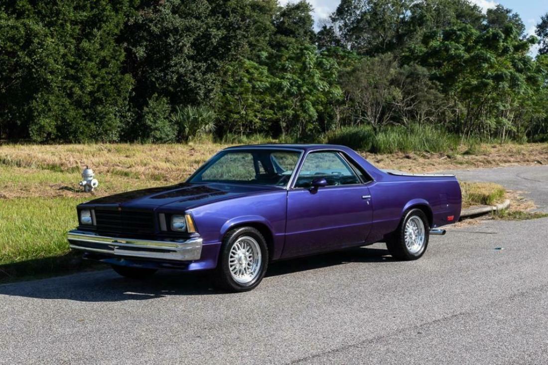 1979 Chevrolet El Camino Purple 1979 Chevrolet El Camino