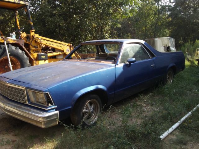 1979 Chevrolet El Camino Very strong Car Project/Investment Need cosmetic work 1979 Chevrolet El Camino Base Standard Cab Pickup 2-Door