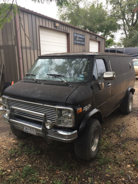 1979 CHEVROLET G30 1 TON 4X4 PATHFINDER FACTORY CONVERSION VAN 1979 Chevrolet G30 Van