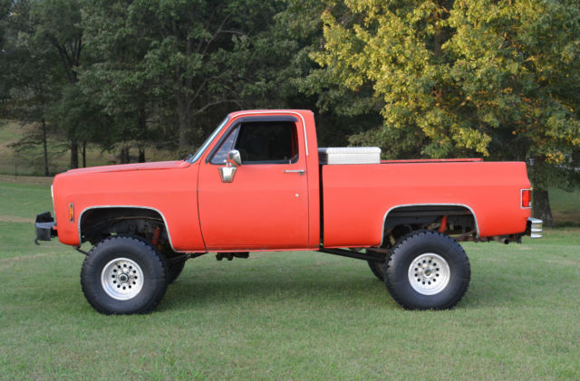 1979 CHEVROLET SILVERADO K10 4X4 SWB FLEETSIDE PICKUP TRUCK 1979 Chevrolet C-10 SILVERADO K10 4X4 SWB FLEETSIDE PICKUP TRUCK