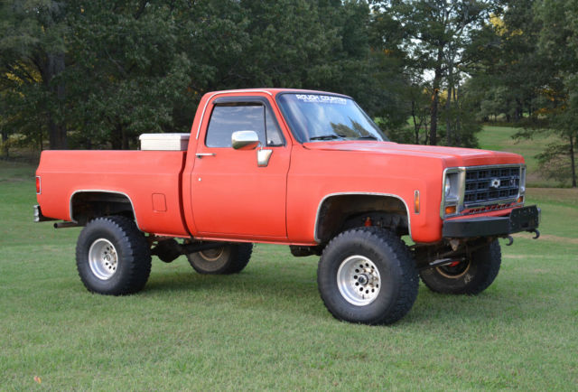 1979 Chevrolet C-10 SILVERADO K10 4X4 SWB FLEETSIDE PICKUP TRUCK - photo 6