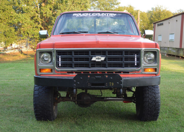 1979 Chevrolet C-10 SILVERADO K10 4X4 SWB FLEETSIDE PICKUP TRUCK - photo 8