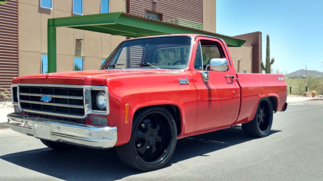 1979 CHEVY C10 CUSTOM DELUXE SHORT BED ORIGINAL PAINT PICKUP 1979 Chevrolet C/K Pickup 1500