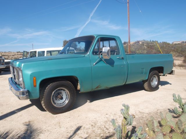 1979 chevy c10 gmc custom deluxe rust free ca. truck solid as new 1979 Chevrolet C-10 no