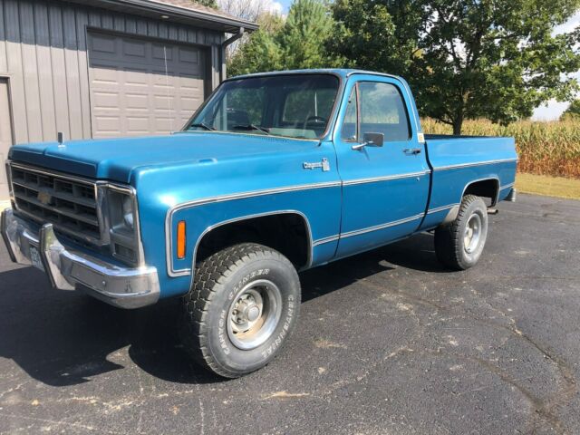 1979 CHEVY CHEYENNE 4X4 SWB SHORT BED ORIGINAL BARN FIND 1979 Chevrolet Cheyenne CHEYENNE